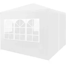 vidaXL Partyzelt 3x3 m Weiß