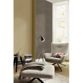 Rasch Textil Vliestapete Uni Sky Lounge 10,05 x 0,53 m 608618 gold