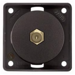 Integrow FLOW Antennen-Verbinderdose SAT (braun, matt)