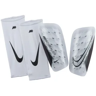 Nike Mercurial Lite Fußball Schienbeinschoner white/white/black L