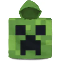 Minecraft Badeponcho (60x60cm, Baumwolle), Minecraft