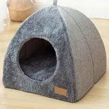 YMYNY Katzennest, Katzenhaus für drinnen, Katzenbett für drinnen, Katzenhaus, Kätzchenhaus, Katzenzelt, Hundehaus, Igluförmiges Katzen-/Kleinhundehaus
