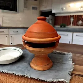 Marrakesch Orient & Mediterran Interior Tuareg Tajine 25 cm rund