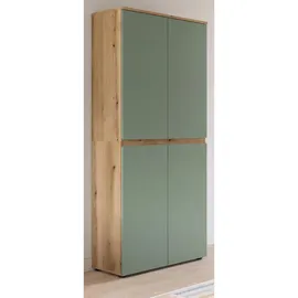 inn.furn Assino Mehrzweckschrank 70 x 175 x 37 cm Grün