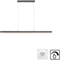 LED-Pendelleuchte, anthrazit, dimmbar, Innenleuchte, IP20,CCT