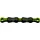KMC Dlc 11 Waxed Kette 118 Links Black/Apple Green