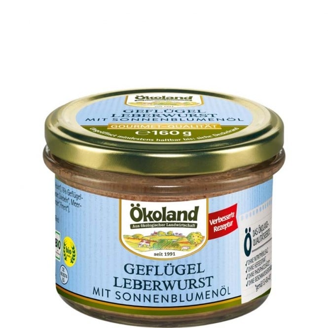 Ökoland Geflügel Leberwurst bio