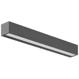 Brumberg LED Wandanbauleuchte 2x18 W Aluminium IP65 2300 lm graphit