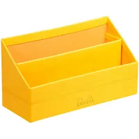 Rhodia Rhodiarama Briefständer aus Kunstleder, 25x10x14 cm - Narzisse