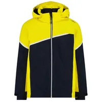 CMP KID Ski Jacket Snaps Hood black blue (N950) 176