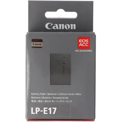 Canon LP-E17 Akku original passend für Canon BG-E18, EOS M3, EOS M5, EOS 250D, EOS 760D