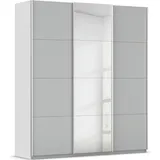 Rauch »Kleiderschrank Schrank Garderobe AGORDO«, Top Innenausstattung, in 4 Breiten und 2 Höhen MADE IN GERMANY, grau