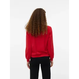 Vero Moda Damen Vmcoco L/S Bomber Ga Noos, Ribbon Red, x_s
