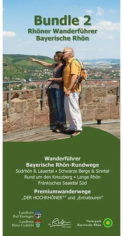 Bundel 2 Rhöner Wanderführer Bayerische Rhön, 6 Teile - Stefan Dehler, Gebunden