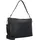 Plevier Structure Millau Schultertasche Leder Schwarz