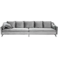 Beliani Sofa + Bettsofa, Aure Wohnlandschaft