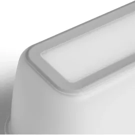 Springlane Eisbehälter rund grau 1 l 2-teiliges Set