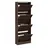 vidaXL Aliyah Schuhschrank 60 x 21 x 163,5 cm Braun/Eichen-Optik