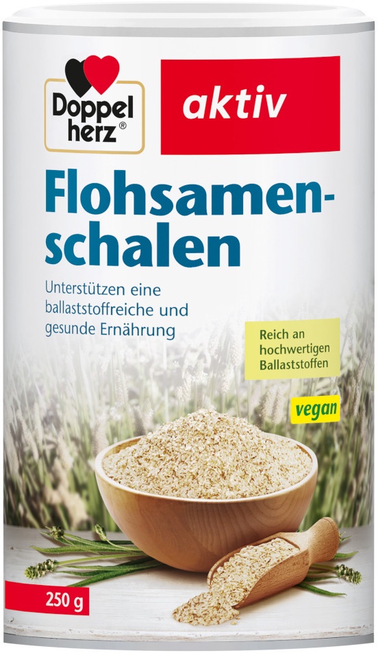 Preisvergleich Produktbild Doppelherz aktiv Flohsamenschalen