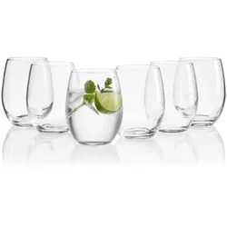 Mäser Wasserglas-Set, Kristall Il Premio Transparent