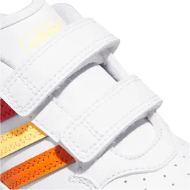 adidas Hoops 4.0 Kinder Cloud White/Better Scarlet/Flash Orange 32