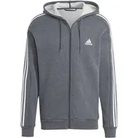 Adidas Herren Kapuzensweat Essentials 3-Streifen, DGREYH, XL