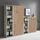 BMG Möbel Aktenschrank Office Edition Sw Set 22 Grau/Eichefarben