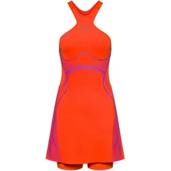 adidas STELLA MCCARTNEY Neckholderkleid Damen in active orange, Größe M - orange