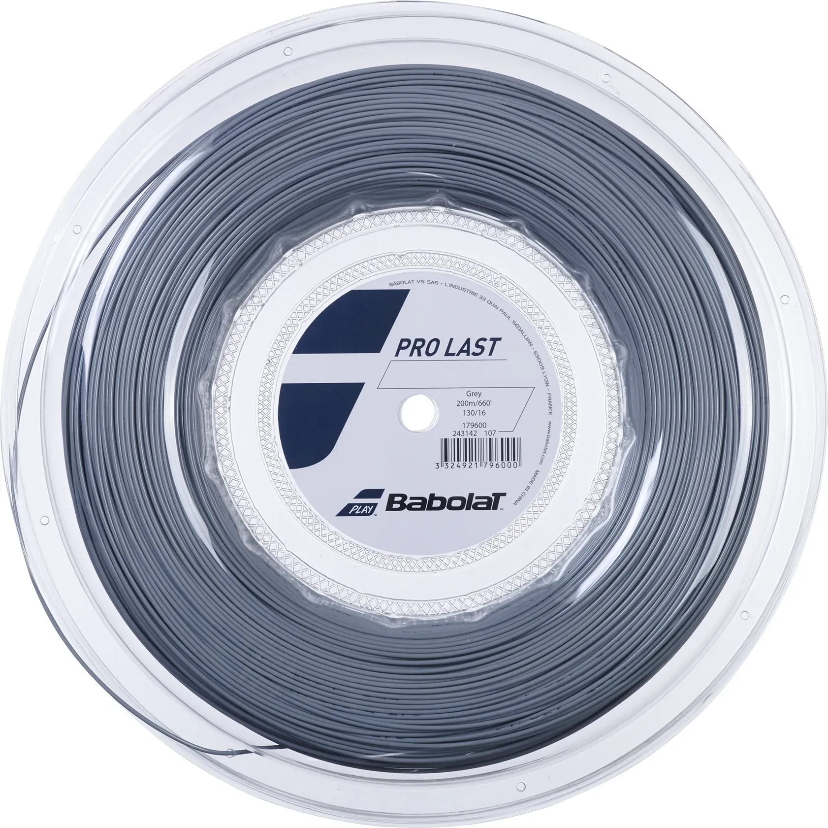 Babolat Tennissatien Pro Last 200 Meter,  1,25 - schwarz / ONE SIZE