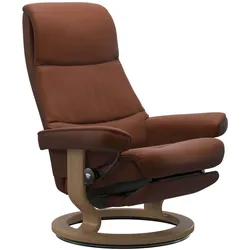 Stressless View | Power Sessel M Paloma Copper Eichefarben