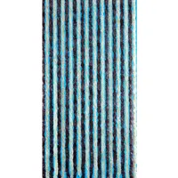 CONACORD Türvorhang 363071 »Flauschi«, 90x200cm Chenillevorhang braun/beige