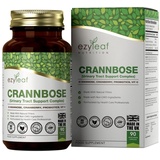 Ezyleaf D Mannose | Probiotika für Frauen | 90 D-Mannose Kapseln | CrannBose – D-Mannose 500 mg, Cranberry-Extrakt, Lactobacillus Acidophilus + Vitamin C | ISO-zertifizierte Präbiotika aus GB