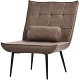 Sessel mit Rückenkissen Relaxsessel Loungesessel Polstersessel Wohnzimmersessel
