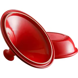 Emile Henry Tajine 32 cm rot