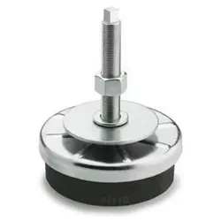248-80-M12X1,25-134 Maschinenfüße mit Schwingungsdämpfung