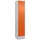 C+P Fächerschrank ""Classic Plus"", 4 Fächer übereinander, Abteilbreite 40 cm, mit Sockel, Reinorange (RAL 2004), 195x40x50 cm/ 4 Fächer