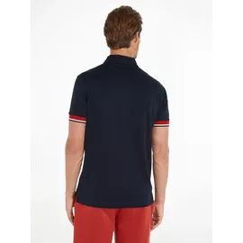 Tommy Hilfiger Interlock Detail Regular Kurzarm-poloshirt Desert Sky L