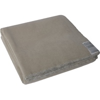 Zoeppritz since 1828 Smoothy Fleece-Decke – Flauschige Kuscheldecke aus Polarfleece - vegan – 140x190cm – 090 Clay