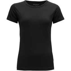 DEVOLD BREEZE MERINO 150 T-SHIRT WMN - Damen Merino-T-Shirt - Schwarz - XL