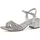 TAMARIS Blockabsatz-Sandaletten Damen Silber 37