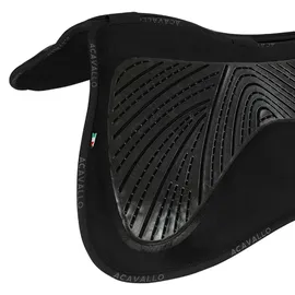 Acavallo Spine Free Gel & Memory Foam Half Pad L schwarz