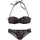 Buffalo Bügel-Bandeau-Bikini Damen Schwarz 34 Cup C