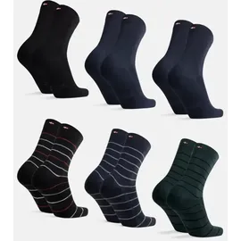 Danish Endurance Bamboo Business Socken 6er Pack Schwarz 43-46