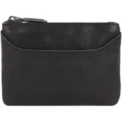 Cowboysbag Cabano Münzbörse Leder 12,5 cm black Schwarz Herren 
