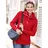 Casual Looks Troyer-Pullover rot 52