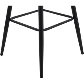 Beliani Barstuhl 2er Set Beige