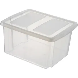 SUNWARE Aufbewahrungsbox Nesta 32 L 3-tlg. transparent