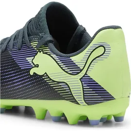 Puma Future 7 Play Kinder Gray Skies-Elektro Purple-Fizzy Apple-Puma White 38