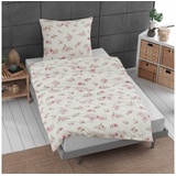 Traumschlaf Flanell Rose 155x220+80x80 cm + 80x80 cm)