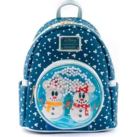 Loungefly Mickey Minnie Rucksack 26cm - Blue / White